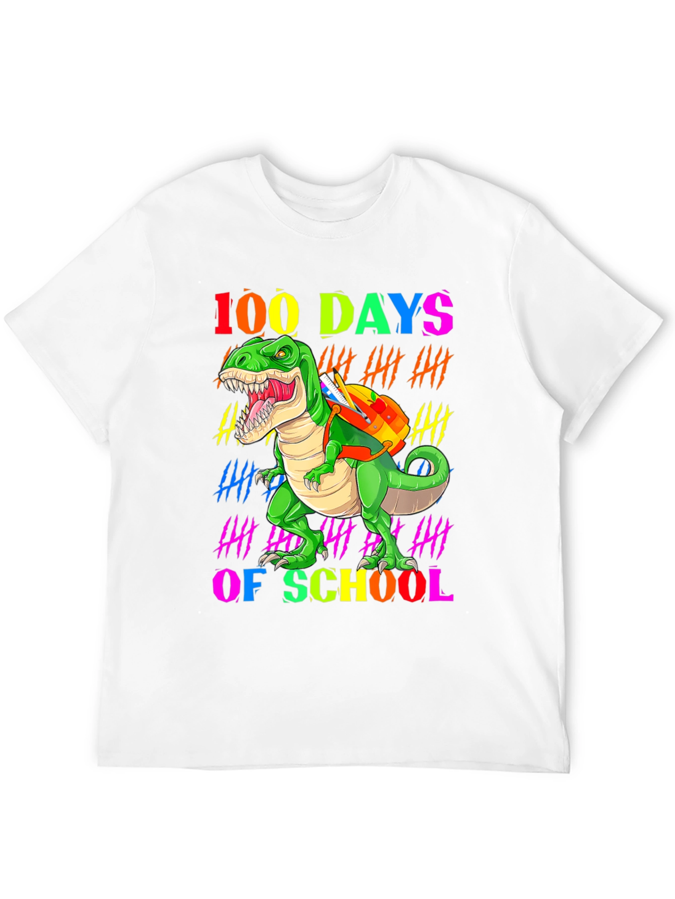 100 Days of School Dinosaur T-Shirt