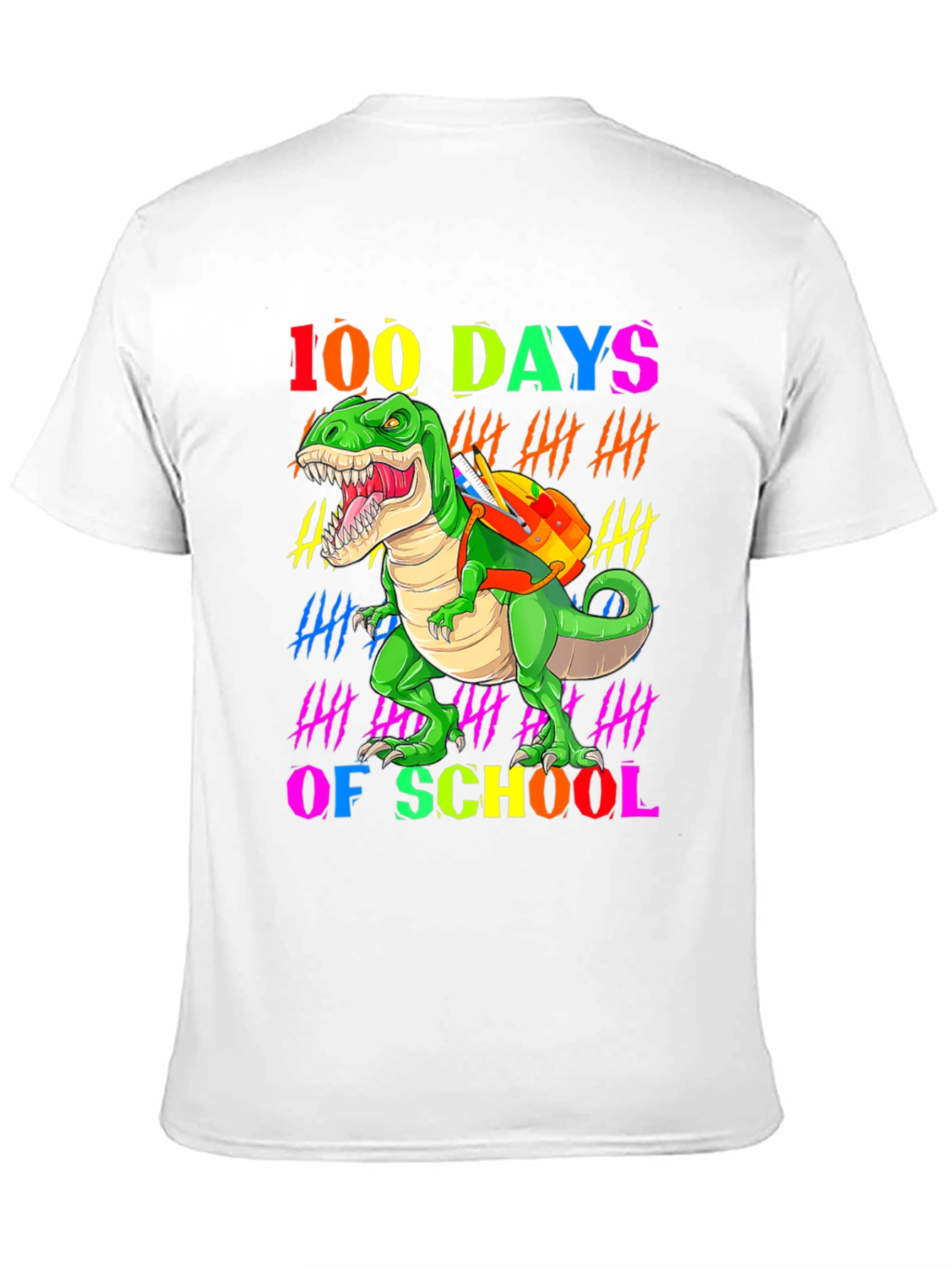 100 Days of School Dinosaur T-Shirt