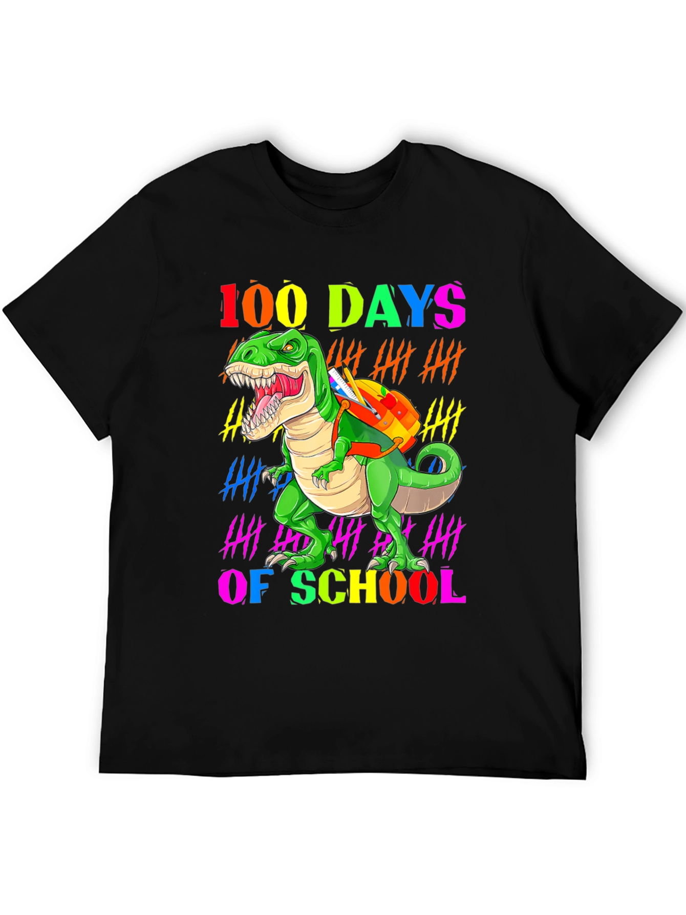 100 Days of School Dinosaur T-Shirt
