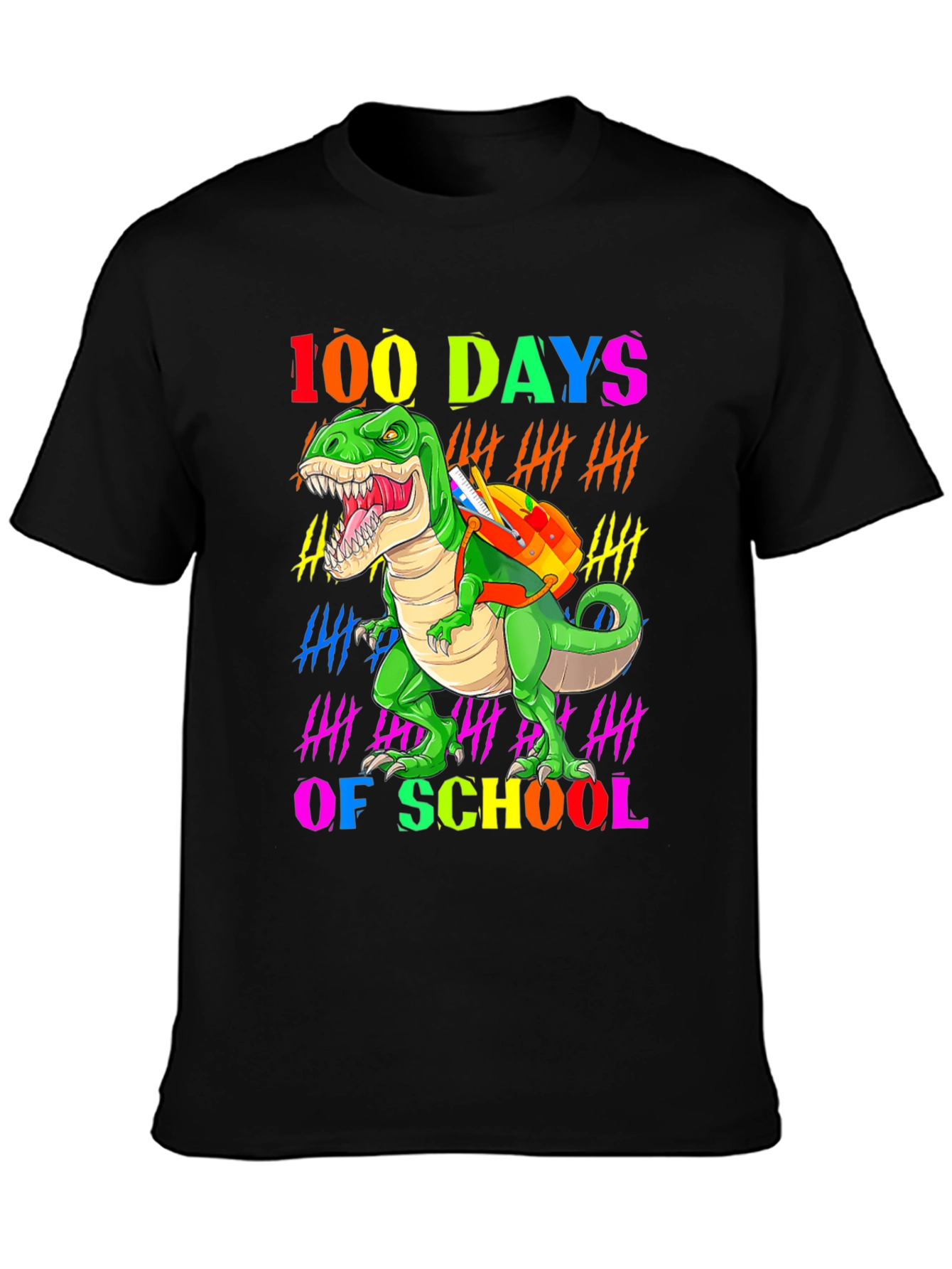 100 Days of School Dinosaur T-Shirt