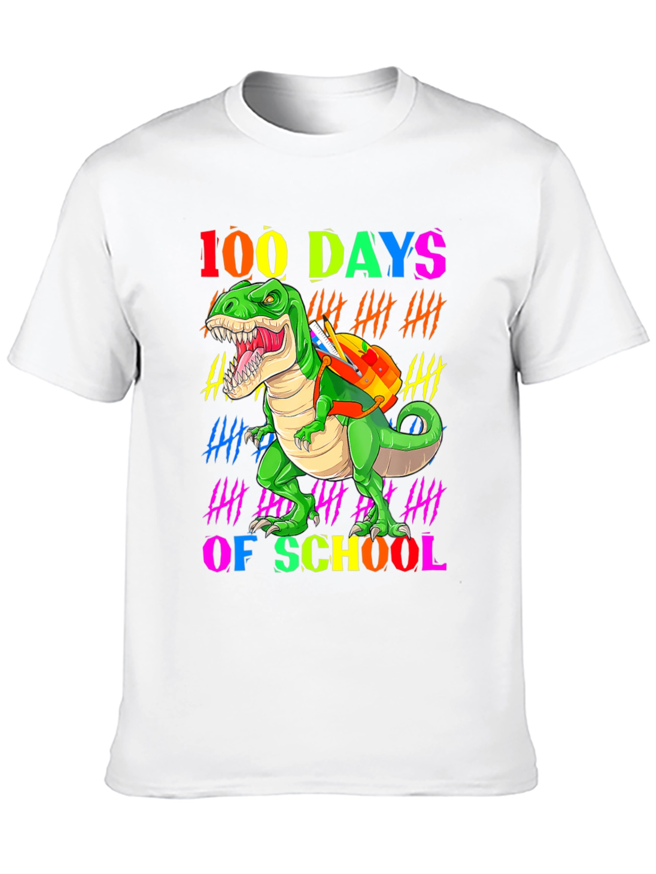 100 Days of School Dinosaur T-Shirt