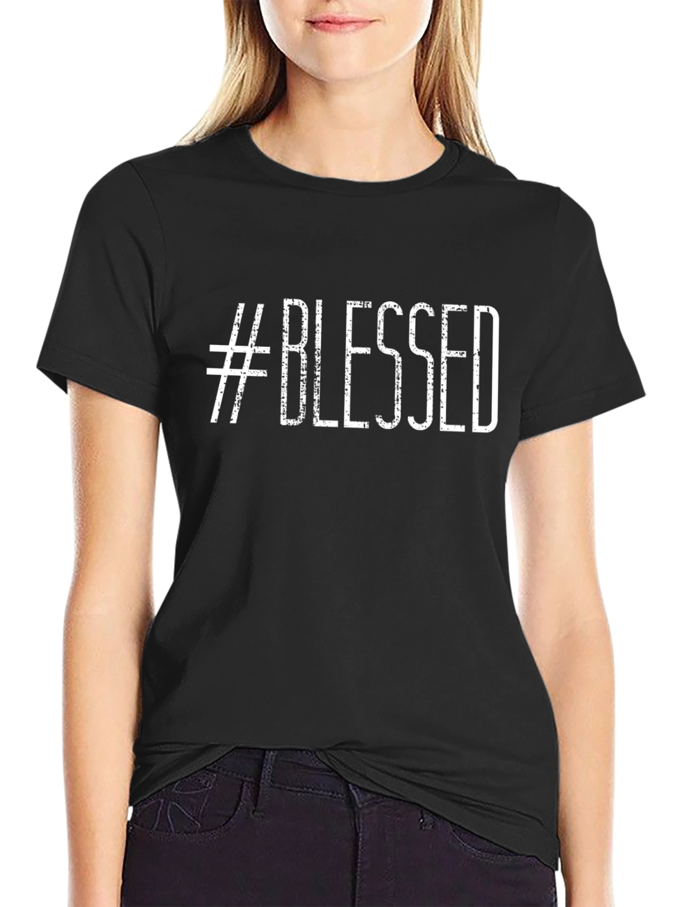 #Blessed Graphic Tee - Stylish Unisex T-Shirt