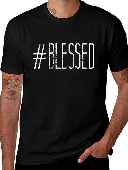 #Blessed Graphic Tee - Stylish Unisex T-Shirt