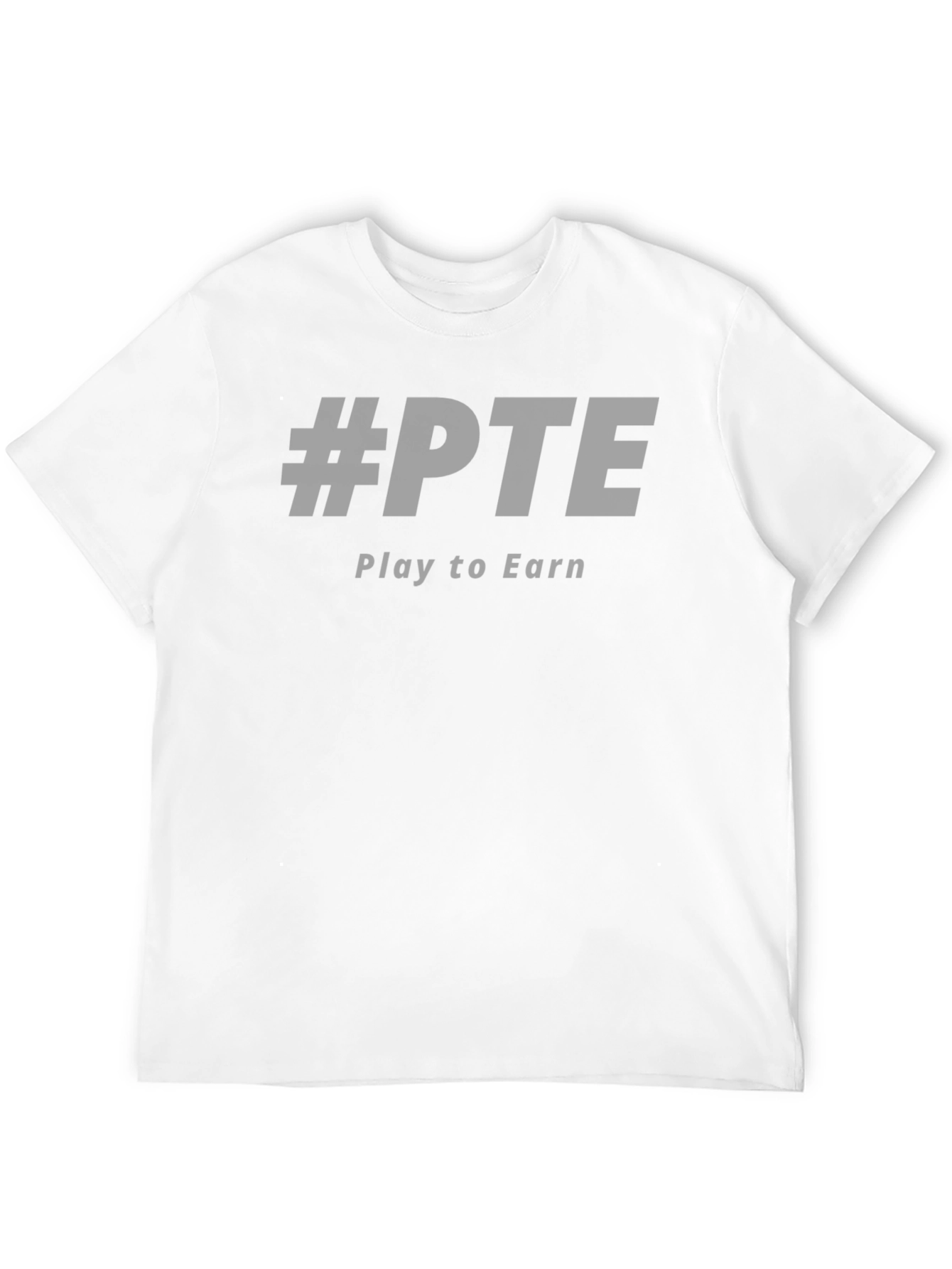 #PTE Play to Earn Black Graphic Tee