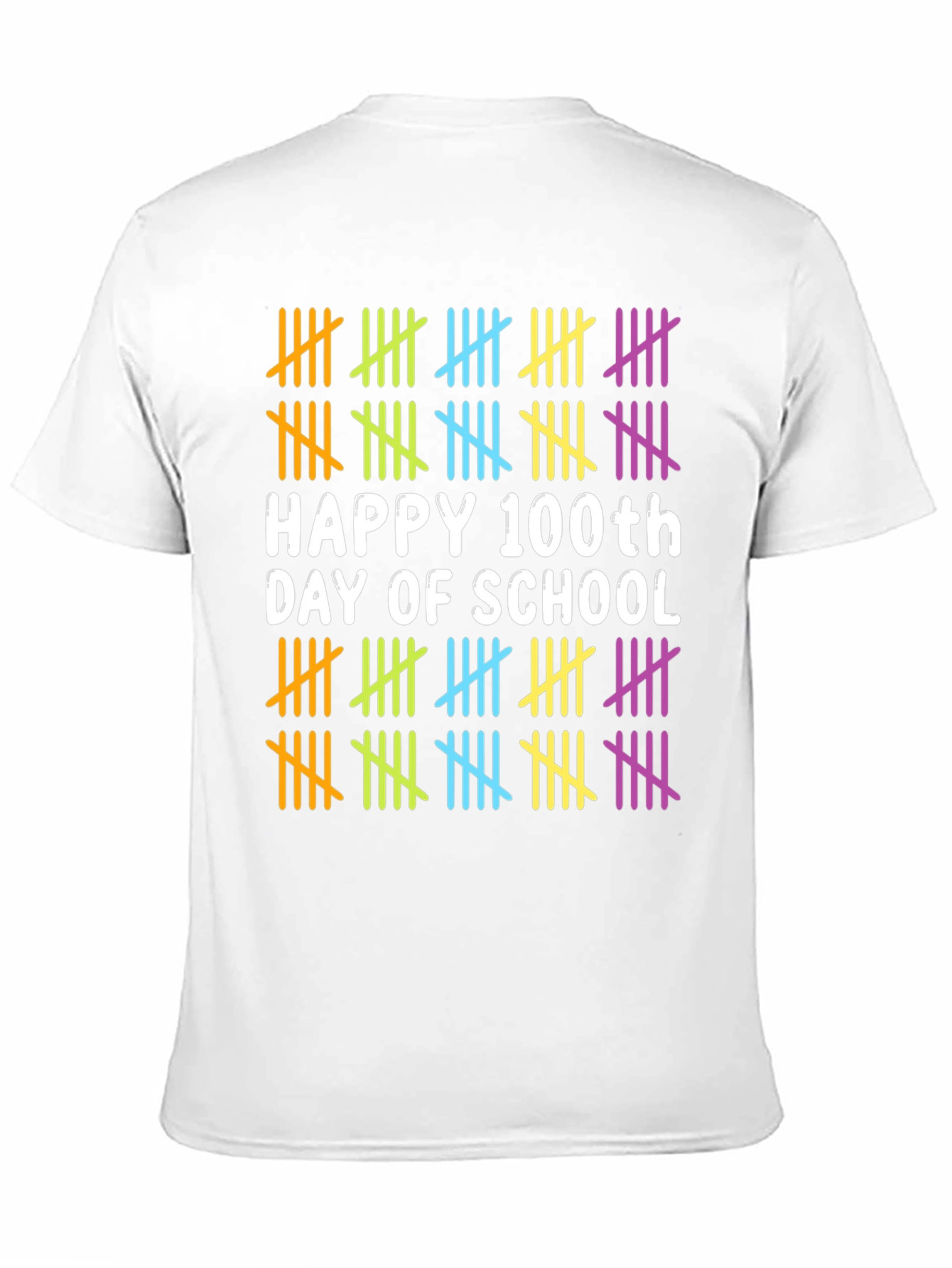 100th Day of School Tally Mark T-Shirt