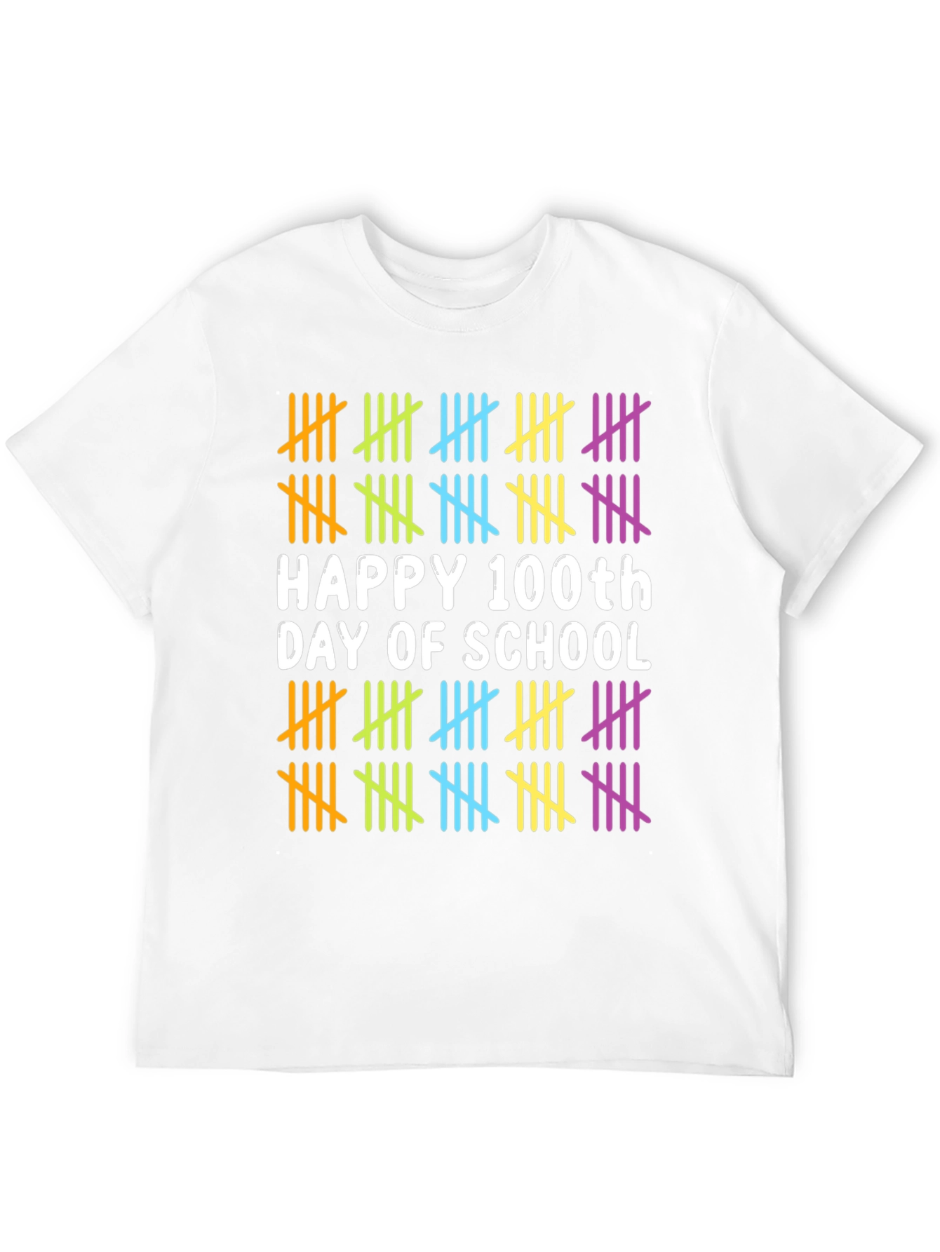 100th Day of School Tally Mark T-Shirt