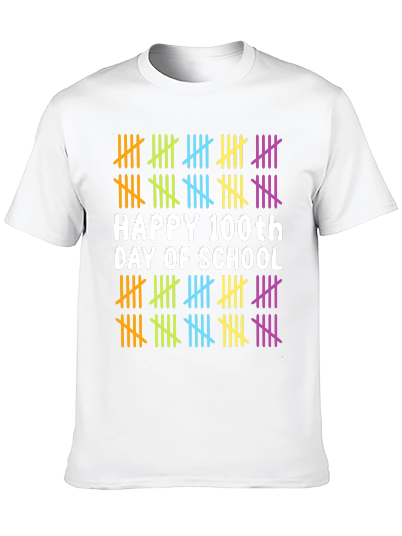 100th Day of School Tally Mark T-Shirt