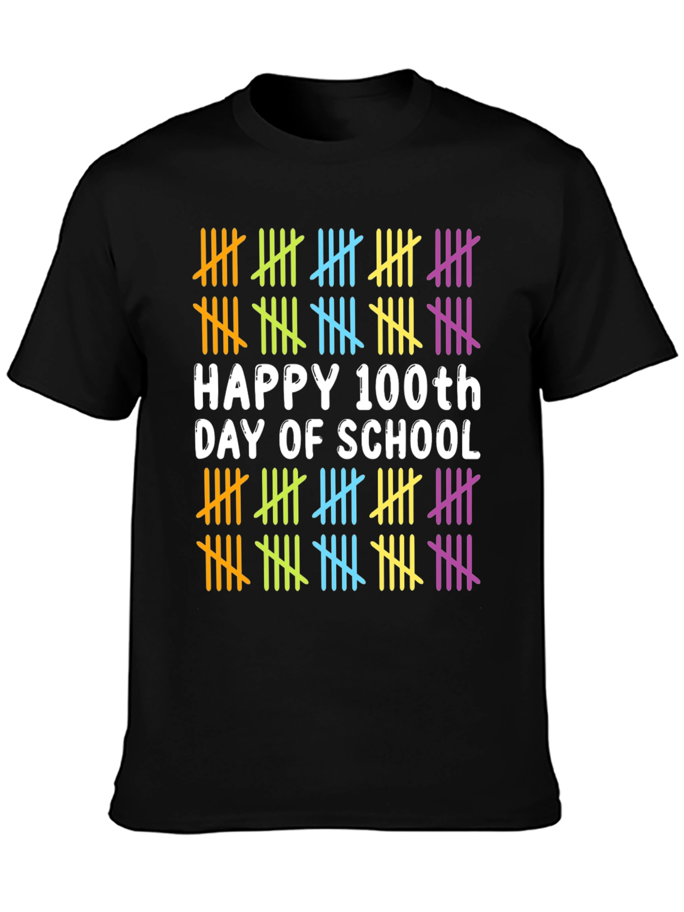100th Day of School Tally Mark T-Shirt