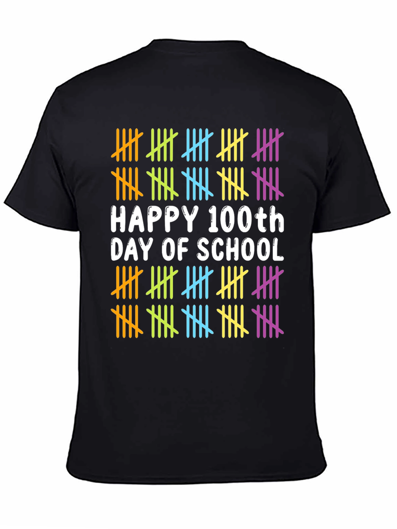 100th Day of School Tally Mark T-Shirt